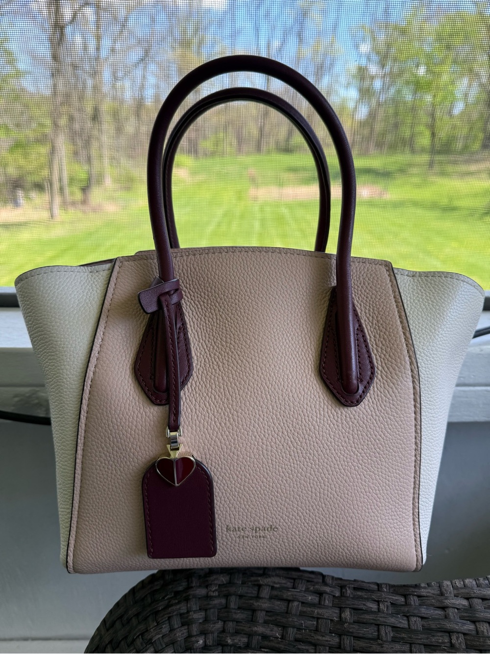 Kate Spade New York Grace
Medium Satchel-Two-tone Blush/ burgundy Like